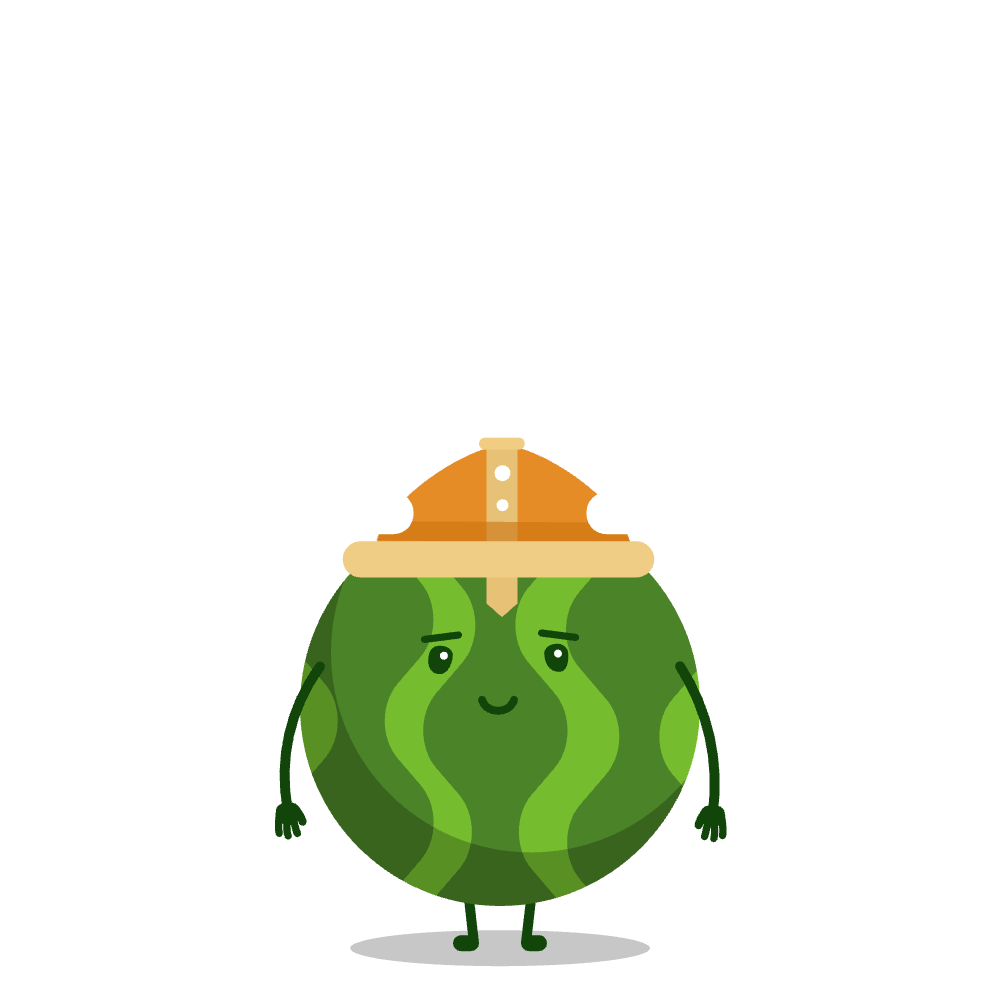 Walter wearing a hat